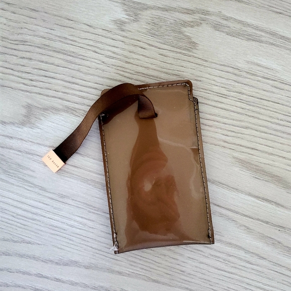 NWOT Ted Baker taupe pouch - Picture 2 of 3